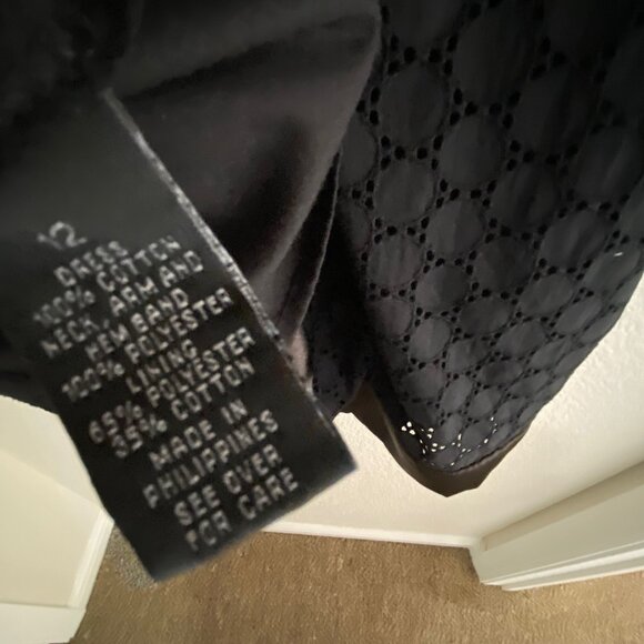 AGB Black Lace Dress – Perfect for a Summer Night Out! – Size 12 - Picture 5 of 5